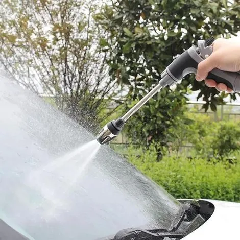Buse pression d'eau Jetterix en action